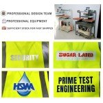Personalized High Visibility Safety Vest with Logo