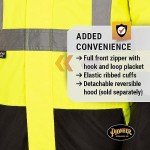 Reversible Waterproof Safety Jacket for Outdoor Use