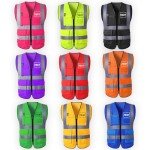Personalized High-Visibility Safety Vest for Men