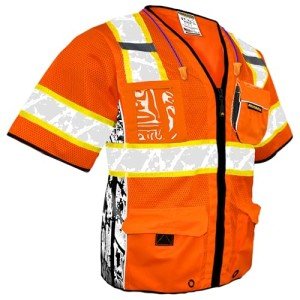 Executive HighwayBoss Safety Vest - 8 Pocket Orange