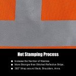 Hi-Vis Reflective Hoodie for Outdoor Safety