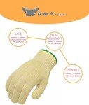 Heat Resistant BBQ & Grill Oven Gloves - Large