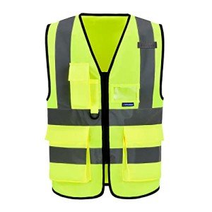 High-Visibility Safety Vest for Outdoor Activities