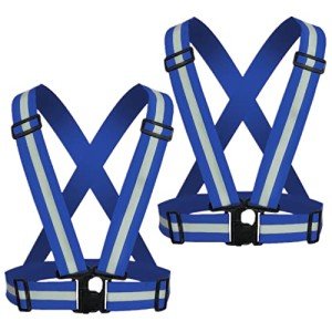 Reflective Running Vest Set for Night Safety