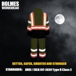 Hi-Vis Yellow Waterproof Rainsuit with Reflective Stripes