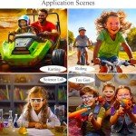 Kids UV Protection Safety Goggles with Cleaning Cloth