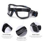 Kids UV Protection Safety Goggles with Cleaning Cloth