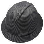 Bullhead Safety Full Brim Hard Hat - Matte Black