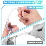 4-Pack Cute Anti-Fog Safety Glasses for Women