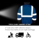 High Visibility Reflective Safety Jacket for Men