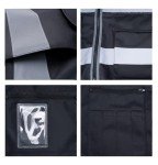 JETEVIOS Reflective Safety Vest with 8 Pockets