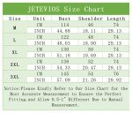 JETEVIOS Reflective Safety Vest with 8 Pockets