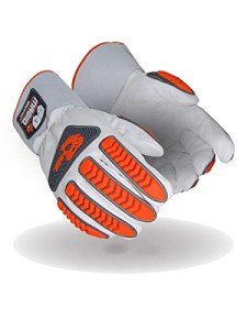 Heat Resistant Welder's Gloves - Size 8/M