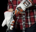 Heat Resistant Welder's Gloves - Size 8/M