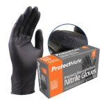 Industrial Strength Black Nitrile Gloves - X-Large