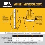 Wells Lamont Women's Leather Deerskin Gloves - Yellow