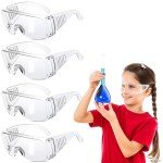 Kids Safety Goggles - 4 Pack, Anti-Fog Protection