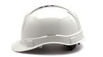 Pyramex Vented Ridgeline Hard Hat - White