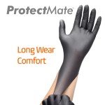 Industrial Strength Black Nitrile Gloves - X-Large