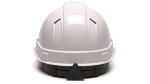 Pyramex Vented Ridgeline Hard Hat - White