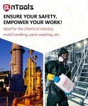 Heavy-Duty Neoprene Chemical Protective Gloves - 2 Pairs