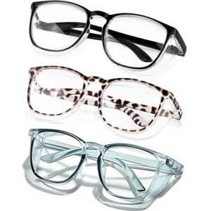 3-Pack Anti-Fog Safety Goggles for Women