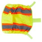 Hi-Viz Leg Gaiters with Contrasting Trim - Lime