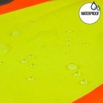 Hi-Viz Leg Gaiters with Contrasting Trim - Lime