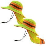 High Visibility Reflective Safety Bucket Hat Set