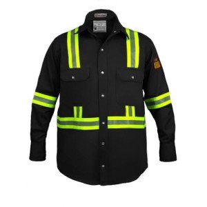 Flame Resistant High Visibility Safety Shirt 2X-Large