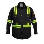 Flame Resistant High Visibility Safety Shirt 2X-Large