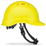 Vented Lime OSHA Hard Hat with Suspension