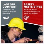 Vented Lime OSHA Hard Hat with Suspension