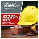 Vented Lime OSHA Hard Hat with Suspension