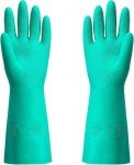 Chemical Resistant Nitrile Gloves - Size Large