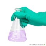 Chemical Resistant Nitrile Gloves - Size Large