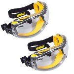 DEWALT Anti-Fog Dual Mold Safety Goggles - 2 Pack