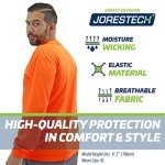 JORESTECH Bright Visibility Long Sleeve Safety Shirts