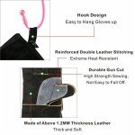 Fire-Resistant Leather Gloves for Heat Protection
