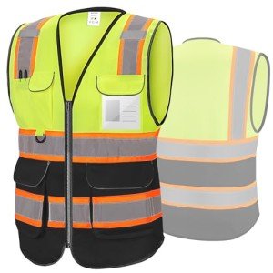 TICONN High Visibility Reflective Safety Vest