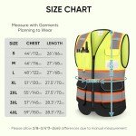 TICONN High Visibility Reflective Safety Vest