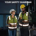 TICONN High Visibility Reflective Safety Vest