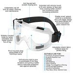 BAOMAO Half Face Mask with Safety Glasses