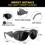 ULTREMA Red Light Therapy Eye Protection Glasses