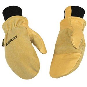 Kinco Waterproof Leather Work and Ski Mitts 901T