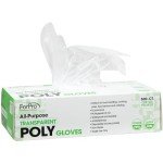 ForPro Disposable Food Safe Polypropylene Gloves