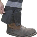 Waterproof Rain Pants Class 3 (2X-Large) Black/Yellow