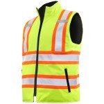 JORESTECH High-Visibility Reversible Insulated Safety Vest