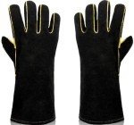 VLUYYV Heat Resistant BBQ and Welding Gloves