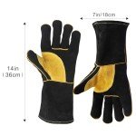 VLUYYV Heat Resistant BBQ and Welding Gloves